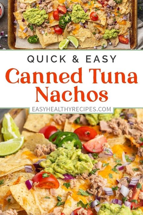 A great way to use up canned tuna fish is by making these canned tuna nachos! Packed with protein and flavor, these tuna nachos are quick and easy to make and can be totally customized to fit your family's needs! Tuna Nachos Recipe, Healthy Nachos Recipe, Tuna Nachos, Healthy 2024, Healthy Nachos, Canned Tuna Recipes, Eat On A Budget, Food Soup, Seafood Recipes Healthy