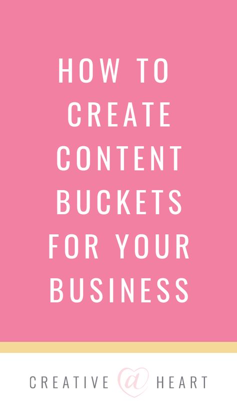 Content Buckets For Social Media, Content Buckets, Content Planning Calendar, Blog Content Planner, Business Mission, Online Business Tools, Client Management, Business Content, Content Planner