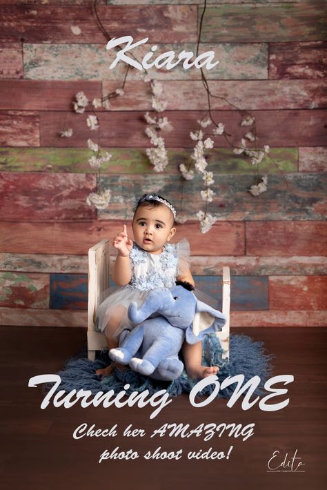 Pre Birthday Shoot Baby Girl, Pre Birthday Shoot, Rolly Polly, Mesmerizing Eyes, 1 Year Baby, Birthday Post Instagram, Mini Model, Birthday Posts, Birthday Photography