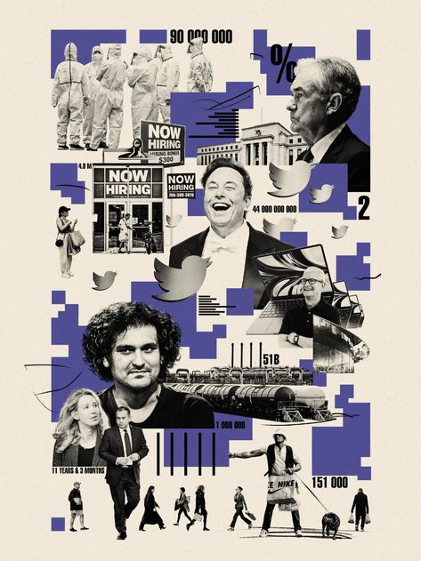 The Numbers in the News - The New York Times News Graphic Design, News Collage, Profile Poster Design, Magazine Cover Collage, Editorial Collage, Mac Hacks, Collage Grid, Wall Magazine, Keyword Elements Canva