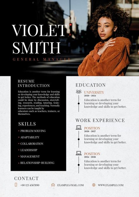 Free Vector | Creative fashion editable CV template resume builder Trendbook Layout, Cv Fashion Designer, Resume Design Template Free, Fashion Cv, Infographic Resume Template, Cv Ideas, Fashion Resume, Ikat Scarf, It Cv