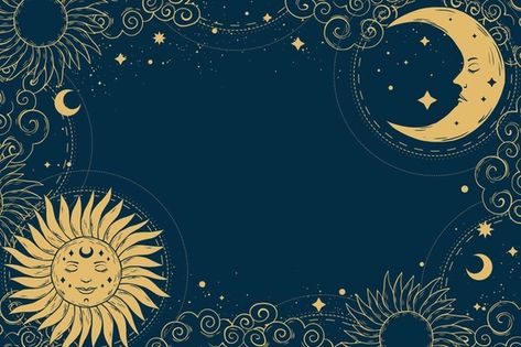 Celestial Wallpaper Laptop, Witchy Aesthetic Wallpaper Desktop, Celestial Wallpaper Desktop, Witchy Computer Wallpaper, Witchy Desktop Wallpaper, Tarot Background, Mystic Wallpaper, Note Wallpaper, 4k Desktop Wallpapers