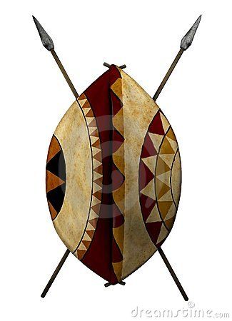 African Shield Royalty Free Stock Image - Image: 23105696 African Shield, African Spear, Starfleet Academy, African Tattoo, African Inspired Decor, African Decor, Africa Art, Art Africain, Shield Design