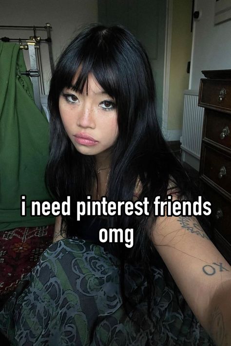 find yourself friends in the commentss { #whisper #real #relatable #friends #pinterest #cute #aesthetic } I Need Pinterest Friends Whisper, How To Find Friends Online, I Want Pinterest Friends, I Need Pinterest Friends, Pinterest Friends Whisper, Cute Words Aesthetic, Online Friends Aesthetic, Whisper Friends, Relatable Friends