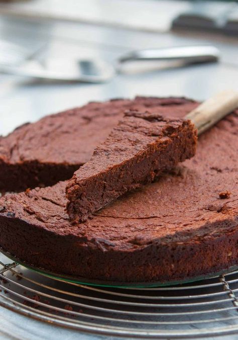 French Chocolate Tart, Bake Bar, Choco Chocolate, Einkorn Flour, David Lebovitz, French Cake, Flourless Cake, French Chocolate, Cake Simple