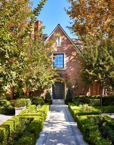 Tudor Landscaping, Nate And Jeremiah, Jeremiah Brent, Pretty Houses, Famous Houses, House Facade, River Forest, Steel Windows, Homeward Bound