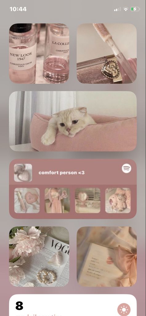 Pink Girly Aesthetic Wallpaper Iphone, Ios 16 Wallpaper Ideas Homescreen Pink, Girly Ios 16 Wallpaper, Simple Pink Ios Homescreen, Pink Iphone Layout Aesthetic, Aisling Aesthetic, Ios 16 Home Screen Ideas Aesthetic Pink, Ios Home Screen Ideas Pink, Iphone Homescreen Ideas Pink