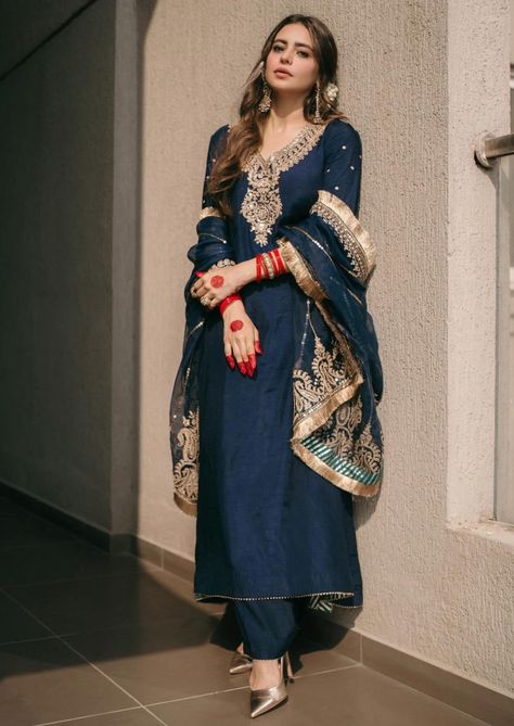 Heavy Suit, Pakistani Clothes, Suit Blue, Pakistani Outfits, Party Looks, Bridal Looks, Indian Dresses, Collage, Dresses