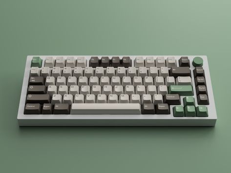 75 Keyboard, Aesthetic Keyboards, Mech Keyboard, Mech Inspiration, Gaming Items, Aesthetic Keyboard, Diy Mechanical Keyboard, Setup Pc, Custom Keyboard