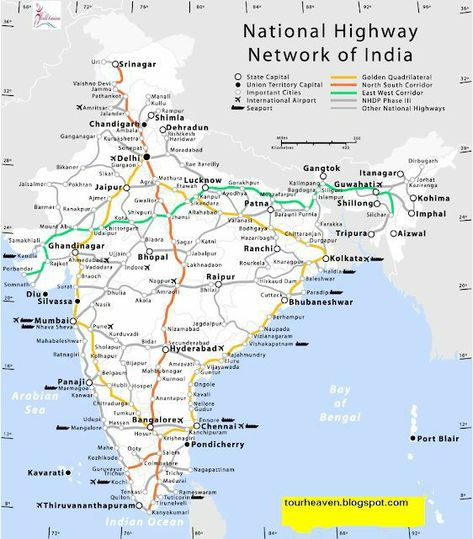 Rajasthan Map, India World Map, Map Of India, Ias Study Material, Indian Road, Highway Map, National Highway, India Travel Places, Road Trip Map