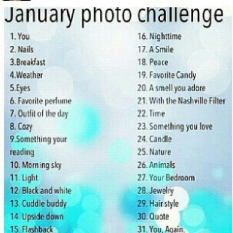 January Photo Challenge :) Photo Challenge Instagram, January Photo Challenge, 365 Photo Challenge, Photo A Day Challenge, Photo A Day Ideas, Instagram Challenge, Photography Challenge, Photo A Day, Photo Projects