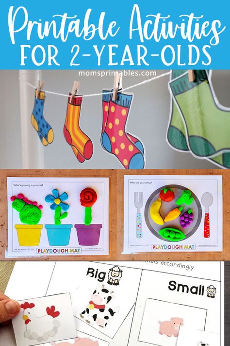 Printable Activities for 2-year-olds | Printable Worksheets for 2-year-olds | Printable Activities for 1-year-olds | Printable Activities for 3-year-olds | 20 free printable activities for 2-year-olds on Moms Printables! Play Ideas For 2 Year, Teaching 2 Year, Preschool For Two Year Olds, Activities For Busy Toddlers, Two Year Old Printables, 2 To3 Years Old Activity Printable, 30 Month Old Activities, 2 And Half Year Old Activities Printables, Lessons For Two Year Olds