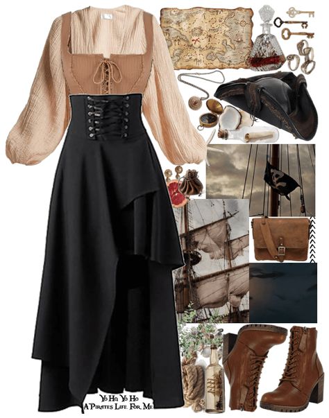 Casual Pirate Outfit, Pirates Outfit, Hippie Goth, Pirate Outfit, Ethical Clothing Brands, Interesting Outfits, Shoes Heels Classy, Heels Classy, Pinocchio