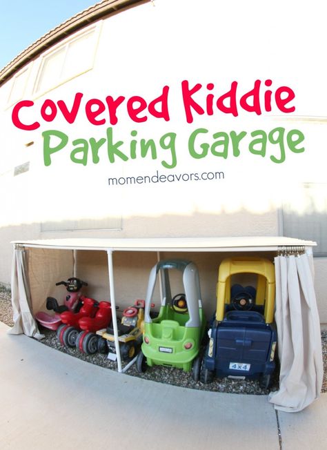 Kids Car Garage, Coloring Book Storage, Kids Garage, Pool Toy Storage, Large Toy Storage, Outdoor Toy Storage, Toy Car Storage, Bath Toy Organization, Outdoor Organization