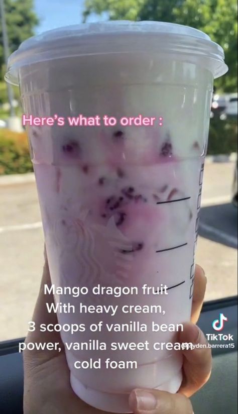 Starbucks Drinks To Try Refreshers 2024, Starbucks Drinks Dragon Fruit, Blended Starbucks Drinks, Dragon Drink Starbucks, Starbies Drinks, Starbucks Drink Menu, Starbucks Hacks, Starbucks Secret Menu Recipes, Cold Starbucks Drinks