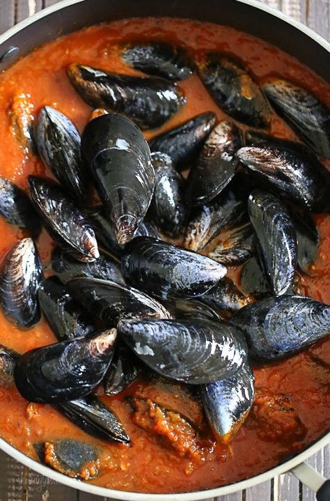 Mussels Marinara, Fra Diavolo, Marinara Recipe, Clam Sauce, Mussels Recipe, Seafood Sauce, Marinara Sauce Homemade, Homemade Marinara, French Bistro