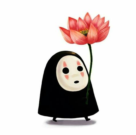 Oh the feels! Ghibli No Face Cute, Miyazaki Art, Personajes Studio Ghibli, Studio Ghibli Movies, Studio Ghibli Art, Ghibli Art, Ghibli Movies, No Face, Hayao Miyazaki