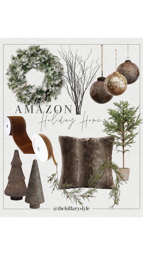 Greige Christmas Decor, Black Neutral Christmas Decor, Arhaus Christmas Decor, Faux Fur Christmas Tree Decor, Faux Fur Christmas Decor, Arhaus Christmas, Olive Green Christmas Decor, Fur Christmas Decor, Modern Rustic Christmas Decor