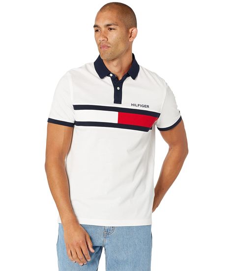 PRICES MAY VARY. 100% Cotton Imported Pull On closure Machine Wash Sporting Tommy Hilfiger’s signature flag logo, this men’s polo shirt is a best-seller year after year thanks to the timeless cut, sharp look, and comfortable construction. A classic in every sense of the word, it’s versatile, easy and timeless. PURE COOL: Tommy Hilfiger’s premium 100% pure cotton pique fabric is the go-to for polo shirts for men: comfortable, naturally breathable and always pulled together. CLASSIC CRAFTSMANSHIP: Tommy Hilfiger Store, Tommy Hilfiger Polo Shirt, Flag Pride, Tommy Hilfiger Polo, White Polo, Timberland Mens, Tommy Hilfiger Man, Branded Shirts, Mens Polo Shirts