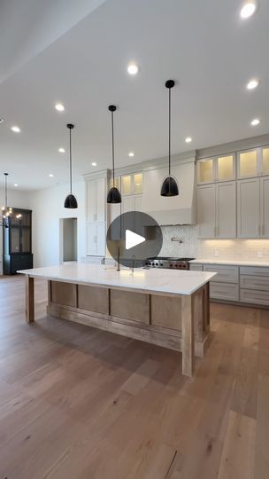 1.4K views · 537 reactions | Hello, dream kitchen 👋🏼 loving this open floor plan, enlarged marble island, upscale appliances, custom lighting, and beige color accents. Build your #dreamhome in #westtexas with us today. Trust us, you’ll love it. 

📱: (432) 553-6344
📧: carrascohomesllc@sbcglobal.net | Carrasco Homes | Marshall Rogalski · Late Night Drive (Loop) Marble Island, Wood Island, Night Drive, Late Night Drives, Color Accents, Basement Remodel, Custom Lighting, Basement Remodeling, Open Floor