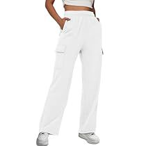 Full-length Sweatpants With Elastic Waistband, White Moisture-wicking Athleisure Sweatpants, Stretch Full-length Sweatpants With Pockets, Full Length Sweatpants With Elastic Waistband And 4-way Stretch, White Full-length Cotton Joggers, Overalls Casual, Slim Straight Pants, Sports Trousers, Trouser Pants Women