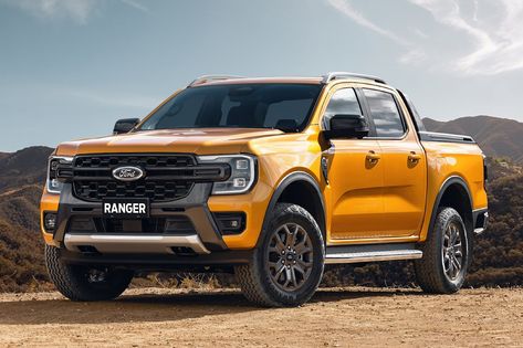 We knew it was coming soon and now it's finally arrived. Meet the new 2023 Ford Ranger. Revealed in right-hand-drive configuration, the latest midsize Ranger is a global pickup truck. Aside from possibly a few minor styling differences inside and out, this is the truck America will get. Ford says it sought guidance from customers across the globe during the design and engineering stages. Over 5,000 interviews and dozens of customer workshops were held. They came away with three key focus areas: Small Pickup Trucks, Ford Ranger Pickup, 2020 Ford Ranger, Small Pickups, Ford Ranger Wildtrak, Ford Diesel, Ford Ranger Raptor, Ranger Truck, Ford Ranger Truck