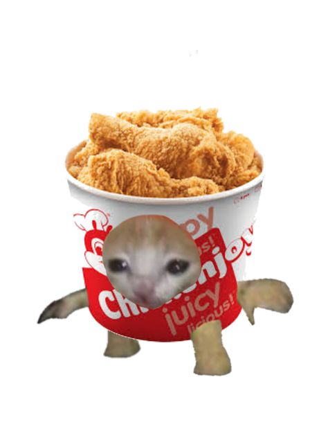 Jollibee Picture, Jollibee Icon, Jollibee Wallpaper, Jollibee Aesthetic, Jollibee Food, Jollibee Menu, Drawing Cafe, Chicken Joy, Chicken Cat