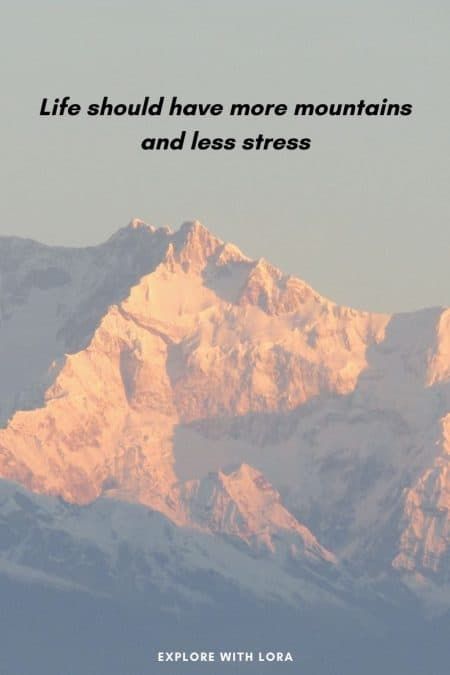 50+ inspiring quotes about mountains that are perfect for Instagram captions. Includes short and long mountain Instagram captions, funny mountain captions for Instagram, inspiring mountain captions. #quotes #travel #funny #short Treking Caption For Instagram, Orophile Quotes, Quotes From Instagram, Trekking Quotes, Makeup Quotes Funny, Walking Quotes, Good Times Quotes, Short Travel Quotes, Mountain Quotes