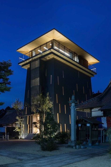 Ihaidō for Kōrin-ji Temple,© Shigeo Ogawa Buddhist Architecture, Architecture Set, Architect Design House, Temple Design, Futuristic City, Buddhist Temple, Building Exterior, City Design, Architect Design