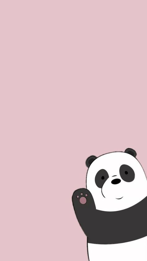 Aesthetic Panda, Panda Wallpaper Iphone, Panda Background, Wallpaper Backgrounds Aesthetic, We Bare Bears Wallpapers, Wallpapers Phone, Cute Bunny Cartoon, Backgrounds Aesthetic, Cute Panda Wallpaper