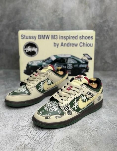 Stussy Bmw, Nike Stussy, Custom Painted Shoes, Air Shoes, Workshop Ideas, Nike Air Shoes, Custom Painted, Abayas Fashion, Painted Shoes