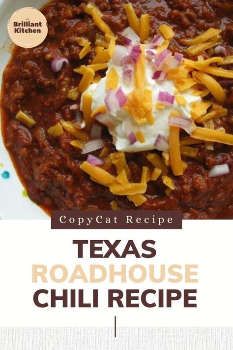 Longhorn Chili Recipe, Best Texas Chili Recipe, Roadhouse Chili Recipe, Southern Chili Recipe, Texas Roadhouse Chili Recipe, Beanless Chili Recipe, Texas Chili Recipe, Steak Chili, Delicious Chili Recipe