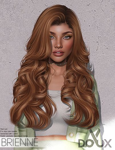 Second Life Marketplace - DOUX - Brienne hairstyle [DEMO] Sims 4 Second Life Conversion Hair, Second Life Hair, How To Buy Land, Second Life, How To Become, Blogger, Hair Styles, Hair