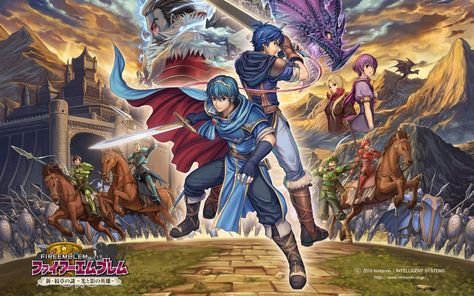 Best Desktop Wallpaper, Fire Emblem Marth, Fire Emblem Shadow Dragon, Fire Emblem Wallpaper, Roy Fire Emblem, Wallpaper Fire, Dragon Wallpaper, Shadow Dragon, Fire Emblem Games