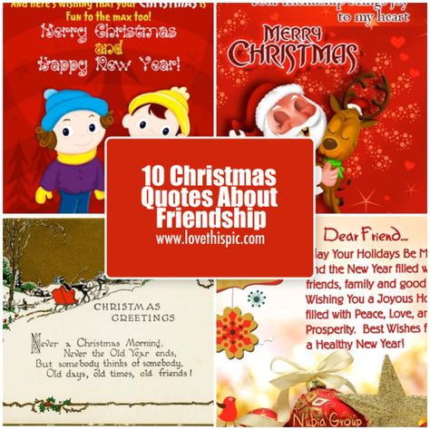 10 Christmas Quotes About Friendship December Tuesday, Quotes For Friendship, Quotes About Friends, Quotes About Friendship, Xmas Quotes, Hbd Quotes, 25 December, Inner Joy, Merry Christmas Quotes