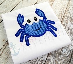 Mr. Crabby Applique - 4 Sizes! | What's New | Machine Embroidery Designs | SWAKembroidery.com East Coast Applique Boy Fonts, Svg Shapes, Crab Design, Valentine Font, Elf Shirt, Embroidery Monogram, Alphabet Design, Machine Applique, Numbers Font