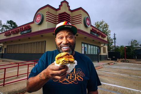 The soon-to-come Trill Burgers restaurant will take the place of the former James Coney Island in Montrose. Burger Sauces Recipe, Bun B, Open Restaurant, Seasoned Fries, Onion Burger, Houston Restaurants, Burger Restaurant, Burger Sauce, Smash Burger