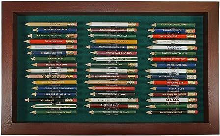 Amazon.com: Eureka Golf Products Pencil Display, Diy Golf, Golf Ball Displays, Golf Tips Driving, Golf Room, Golf Diy, Golf Tips For Beginners, Display Cases, Golf Tees