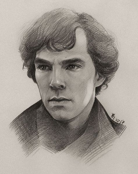 Sherlock Benedict Cumberbatch Drawing, Sherlock Drawing, Sherlock Tumblr, Sherlock Poster, Sherlock Art, Sherlock Holmes Benedict Cumberbatch, Benedict Sherlock, Sherlock Holmes Bbc, Sherlock 3