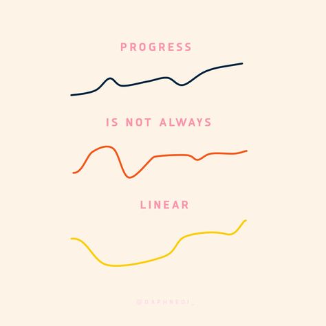 Progress Is Not Linear Quotes, Progress Is Not Linear, Progress Quotes, Linkedin Banner, Wreck This Journal, Healthy Skin Care, Healing Quotes, Photo Quotes, Whiteboard