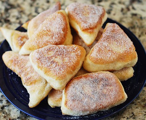 Doughboys Recipe, Ice Cream For Breakfast, Fried Bread, Biscuit Bread, Fry Bread, Funnel Cake, Sweet Breads, Breakfast Breads, Bread Dough