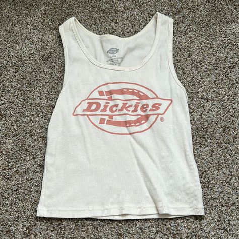 Never Worn Dickies Tank Top, Christmas List, Tank Top, Tank Tops, Cream, Christmas, Women Shopping, Quick Saves, Clothes