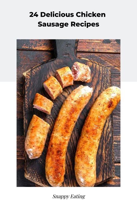 [object Object] Recipes Using Link Sausage, Recipes For Chicken Sausage, Recipes With Chicken Sausage, Hearty Pasta Recipes, Creamy Sausage Pasta, Creamy Cajun Pasta, Sausage And Rice, Chicken Sausage Recipes, Chicken Sausage Pasta