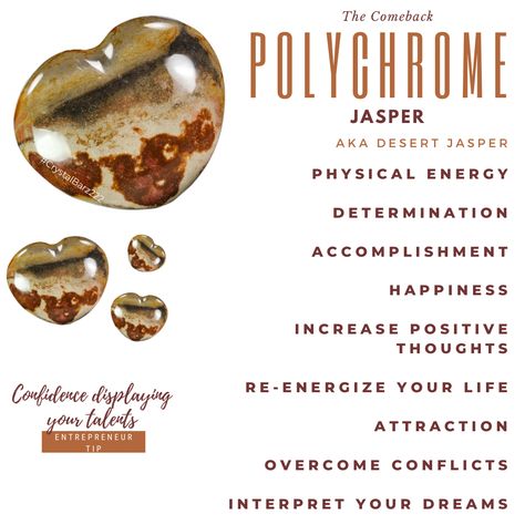 Polychrome Jasper - Desert Jasper Meaning & Healing Properties Morrisonite Jasper Meaning, Brown Jasper Meaning, Polychrome Jasper Crystal Meaning, Jasper Meaning Stones, Picture Jasper Crystal Meaning, Polychrome Jasper Meaning, Jasper Types, Jasper Stone Meaning, Joy Meaning