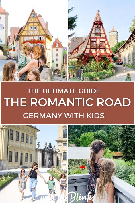 Explore the Romantic Road Germany with your little ones! 😍 Get ready for an epic family road trip as you uncover fairy-tale castles 🏰, charming towns 🏘️, and stunning landscapes 🌄. Don't miss our must-see list of kid-friendly activities and travel tips! 🚸 #RomanticRoadGermany #FamilyTravel Germany In Summer, Germany With Kids, German Vacation, Germany For Kids, Romantic Road Germany, Germany Travel Destinations, Europe 2024, Moving To Germany, Germany Vacation