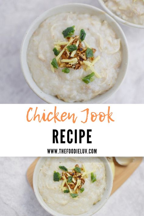 Jook Recipe, Cooking Jasmine Rice, Breakfast Porridge, Simple Chicken, Recipe Breakfast, Feeling Under The Weather, Under The Weather, Asian Inspired Recipes, Weeknight Dinner Recipe