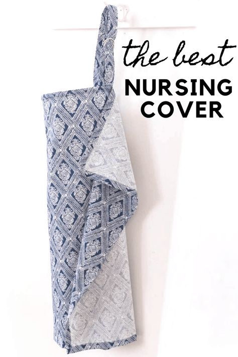 Diy Nursing Cover, Nursing Cover Pattern, Best Nursing Cover, Farmhouse On Boone, Nursing Apron, Nursing Cover Up, Practical Baby Shower Gifts, Diy Nursing, Diy Sewing Tutorials