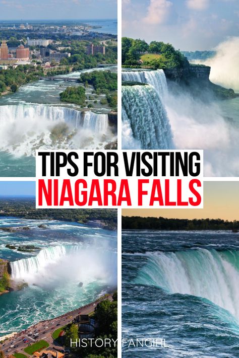 Travel Niagara Falls, Niagara Falls New York Trip, Niagara Falls Ontario Canada, Niagra Falls Winter Outfit, Niagra Falls New York Things To Do, Things To Do Around Niagara Falls, Niagara Falls Trip Planning, What To Do In Niagara Falls Canada, Things To Do In Niagara Falls New York