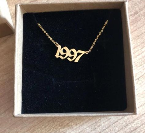 Custom Birth Year Necklace – MonabyPearl Birth Year Necklace, Custom Jewelry Necklaces, Gold Necklace Diamond, Year Necklace, Diamond Choker Necklace, Necklace Star, Star Charm Necklace, Number Necklace, Diamond Choker