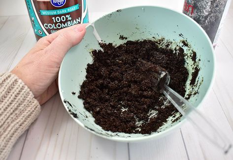 How To Make Fake Dirt, Fake Dirt For Crafts, Fake Cactus, Faux Plants Decor, Fake Potted Plants, Arts And Crafts For Adults, Random Crafts, Uses For Coffee Grounds, Fake Succulents